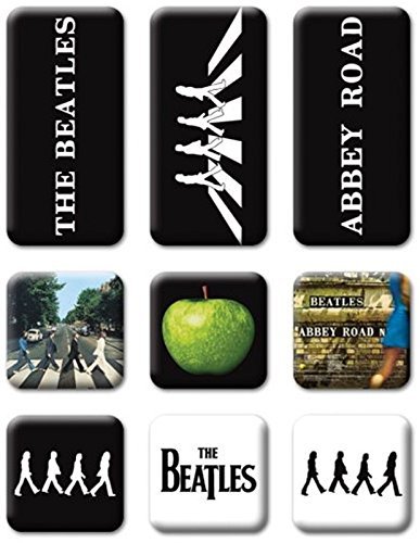Beatles Abbey Road Set Von 9 Mini-Kühlschrankmagnete (ro)
