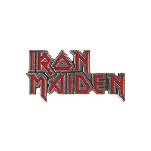 Unbekannt Iron Maiden Logo Pin Standard