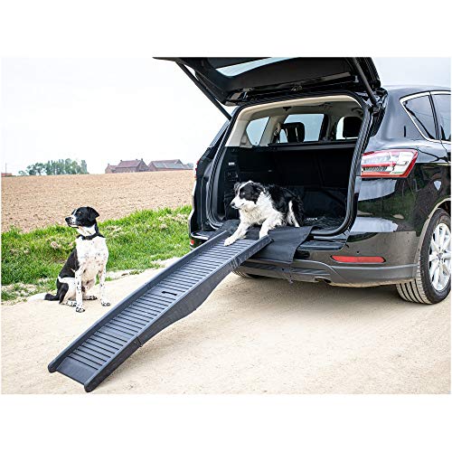 VADIGRAN - klappbare Rampe ABS 152 x 40 cm Farbe schwarz. für Hunde. - VA-15299
