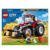 LEGO 60287 City Traktor Spielzeug, Bauernhofset mit Hasenfigur für 5-jährige Jungen und Mädchen