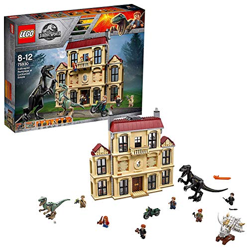 LEGO Konstruktionsspielsteine "Indoraptor-Verwüstung des Lockwood Anwesens (75930) LEGO Jurassic World" (1019-tlg)