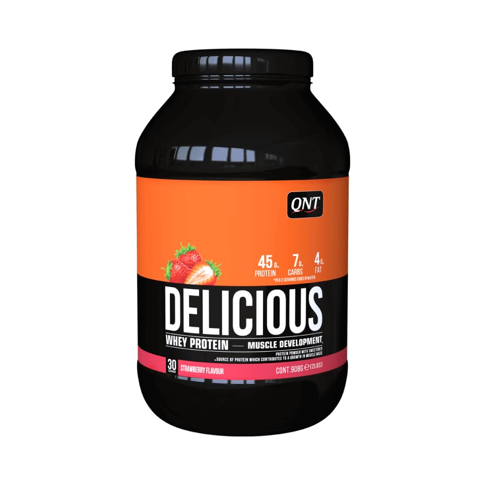 Qnt Delicious Whey Protein Strawberry, 1 kg