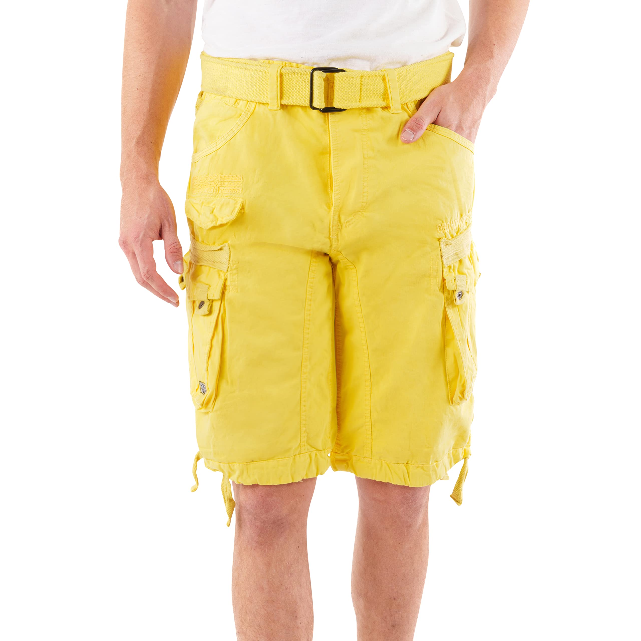 Geographical Norway Herren Shorts Panoramique Color Yellow XL