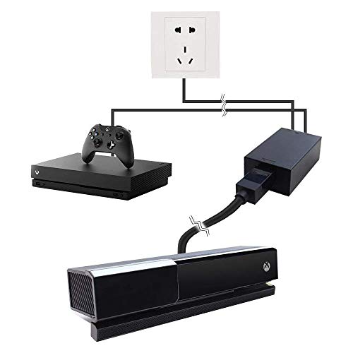 OSTENT EU Typ Stecker AC Adapter Netzteil für Xbox One S/X/PC Computer Kinect Sensor