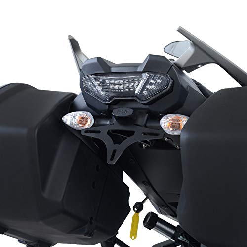 R&G License Plate Bracket Tail Tidy LP0257BK Yamaha Tracer 900 GT/MT-09 Tracer 2018 > Compatible with ORIGINAL Bags