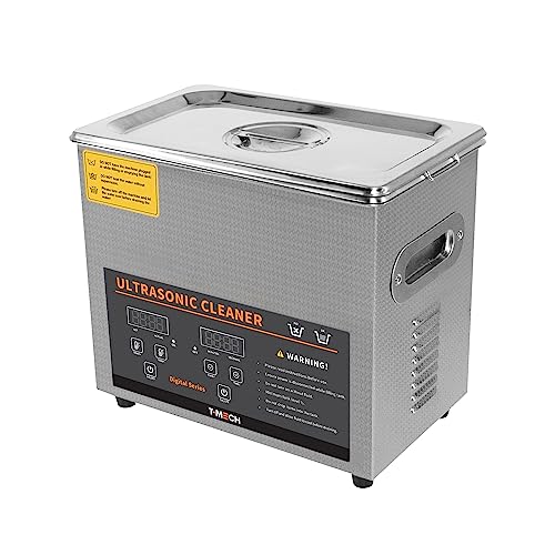 Digitales 3L Ultraschallreinigungsgerät professionelles kommerzielles Edelstahl Ultraschallreiniger Reinigung 1-30Min Timer 0-80°C 120W Heizgerät 240V/40kHZ Schmuck Brille Metallteile GRATIS Rundkorb