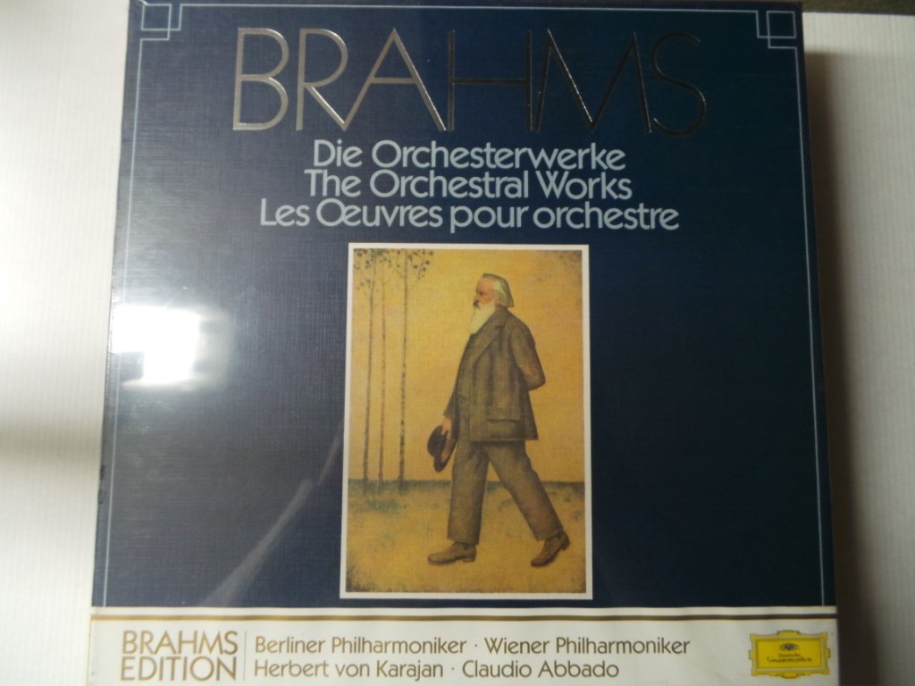 BRAHMS, Johannes: Die Orchestralwerke (Brahms Edition) -- Deutsche Grammophon ()