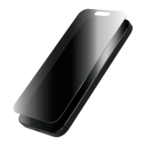 ZAGG InvisibleShield Elite Blickschutzfolie für Apple iPhone 15, kratzfest, wischfest, stoßfest, verstärkte Kanten, einfache Anbringung