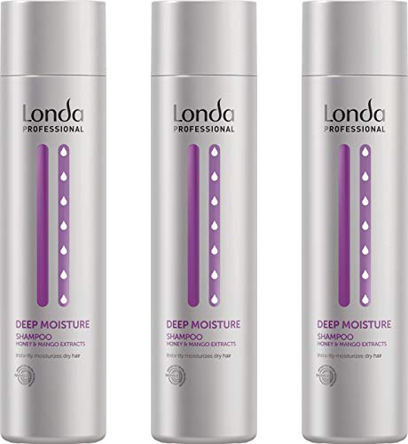 Londa Deep Moisture Shampoo 3x250 ml