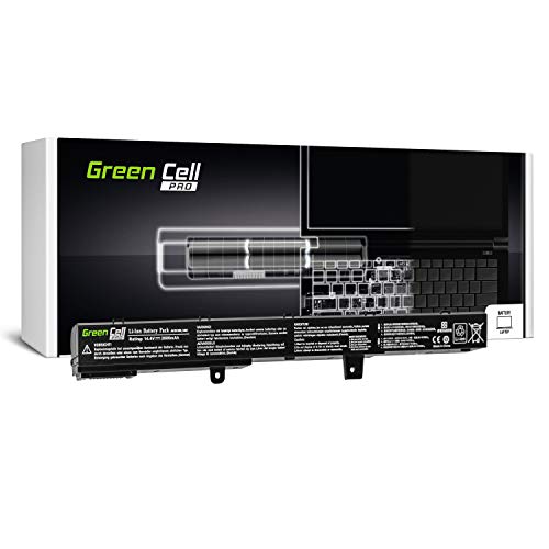 Green Cell Pro Serie A41N1308 A31N1319 Laptop Akku für ASUS X551 X551C X551CA X551M X551MA X551MAV R512 R512C R512CA F551 F551C F551M D550 D550C D550CA (Samsung Zellen, 2600mAh)
