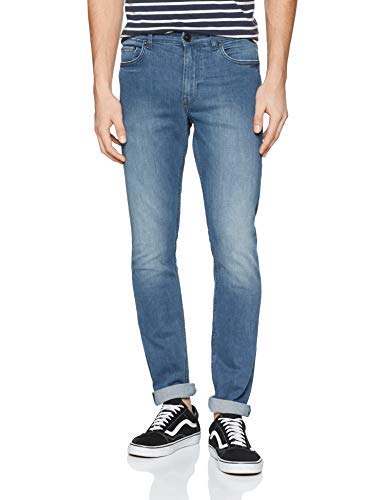 New Look Herren Benson Smokey Skinny Jeans, Blau (Blau 46), 30W / 32L