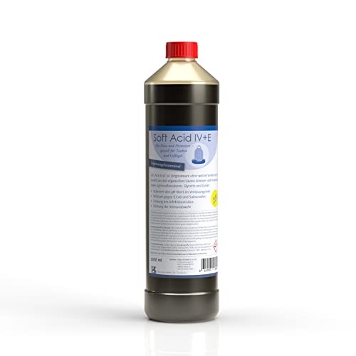H&S Soft Acid IV+E 1000ml - Trinkwasserzusatz u.a. gegen E.Coli und Salmonellen bei Geflügel & Tauben