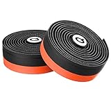 PROLOGO Onetouch Lenkerbänder, schwarz-schwarz/neon-Orange, One Size
