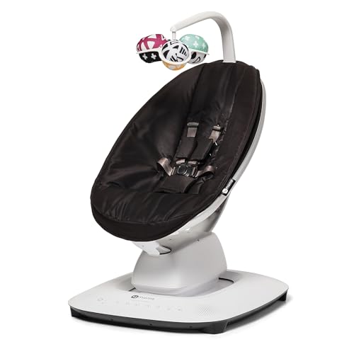 Babywippe mamaRoo 5, black …