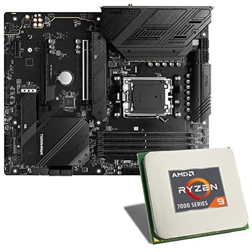 Mainboard Bundle | AMD Ryzen 9 7950X 16x4500 MHz, MSI MAG B650 Tomahawk WiFi, 3X M.2 Port, 6X SATA 6Gb/s, USB 3.2 Gen2 | Tuning Kit | CSL PC Aufrüstkit