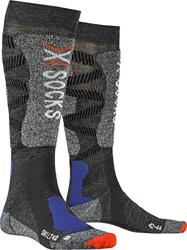 X-Socks SKI Light 4.0 Socks, Anthracite Melange/S, 45/47