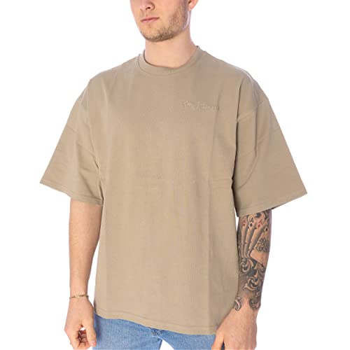 Sean John Logo Backprint T-Shirt Herren Shirt Sand L