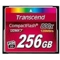 Transcend Premium - Flash-Speicherkarte - 256GB - 800x - CompactFlash (TS256GCF800)