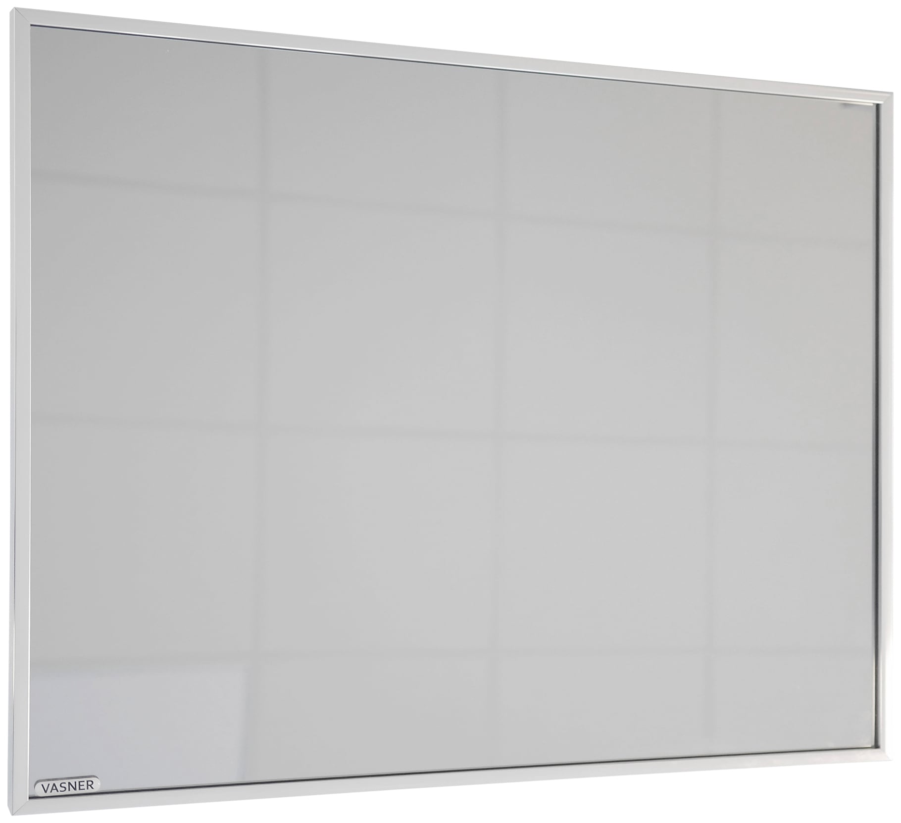 Vasner Spiegel-Infrarotheizung Zipris S 700 W 60 cm x 120 cm Chromrahmen