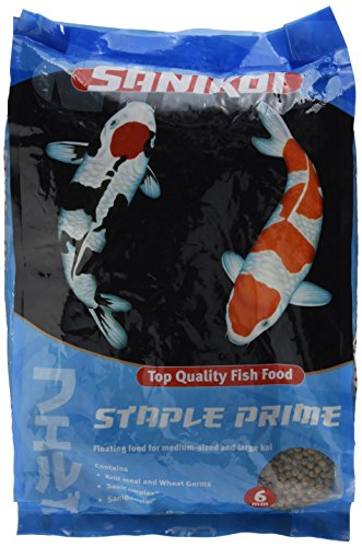 Velda SaniKoi 124550 Basisfutter für Teichfische, Treibend, 6 mm, Staple Prime, 10 l
