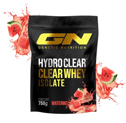 GN Laboratories Hydro Clear Whey Isolate (Watermelon) – 750 g Protein Pulver – Qualitäts Molkenproteinisolat mit 25 g Eiweiß pro Portion – Made in Germany