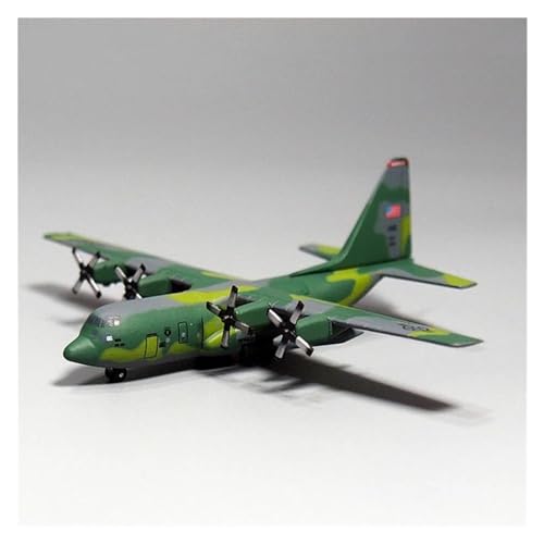 WELSAA Aerobatic Flugzeug 4 cm, Maßstab 1:400, Klassisches Diecast USAF C-130E C130 Flugzeug, Flugzeugmodelle, Spielzeug Für Erwachsene, Geschenke Für Ausstellungssammlungen (Größe : Model A)