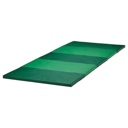 IKEA PLUFSIG Gymnastikmatte in grün; faltbar; (78x185cm)
