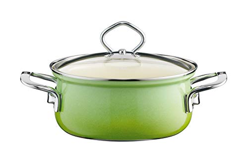Riess kasserolle mit glasdeckel 16cm smaragd gün 0655-36