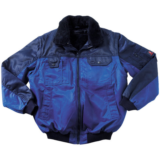 MASCOT® - Wetter- und Kälteschutzjacke Livigno 00920-620, kornblau/marineblau, Größe 3XL