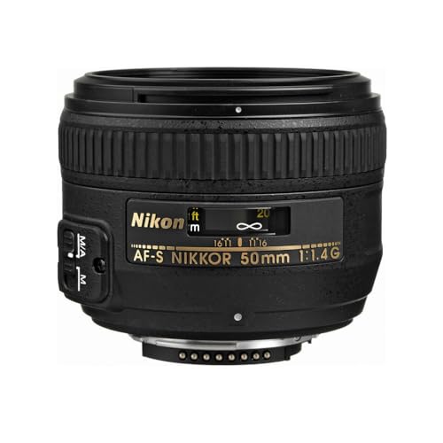 Nikon 2180 AF-S Nikkor 50mm 1:1,4G Objektiv (58mm Filtergewinde) schwarz