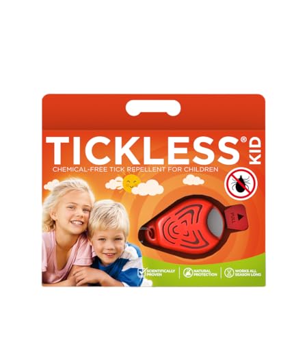Tickless Kid Zeckenschutz für Kinder - Orange