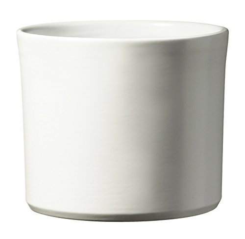Soendgen Keramik Blumenübertopf, Miami, weiß, 28 x 28 x 23 cm, 0525/0028/0847