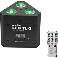 EUROLITE LED TL-3 RGB+UV Trusslight | Variables Trusslight und Uplight mit lichtstarken 3 x 7-W-RGB+UV-LED