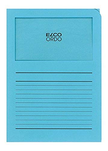 Elco 29489.31 Ordo Organisationsmappe Classico, 220 x 310 mm, 120 g, blau