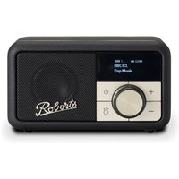 Audioblock Roberts Radio Revival klein, tragbar, analog, digital, Schwarz