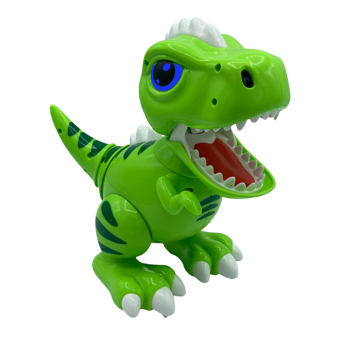 Gear2Play Robo Smart T-Rex - Interaktiver Roboter T-Rex mit LED-Augen, reagiert auf Berührungen und Geräusche und kann wirklich Laufen und Sich bewegen, Dinosaurier, Dino, Spielzeug, Spielen,
