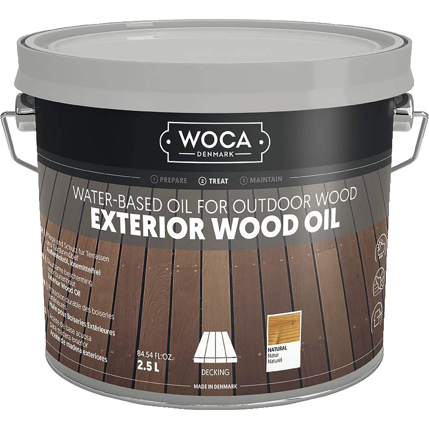 WOCA Exterior Öl, Merbau 2,5 Liter