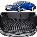 Allwetter-Kofferraummatte, für 2018 Bentley Continental GT III Coupe rutschfest Staubdicht Kratzfestem Kofferraumwanne Schutzmatt leicht zu reinigen,C