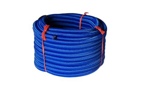 Chapuis CEL6 Seil, gewoben, Gewicht bis 102 kg, Polyester, 8 mm x 20 m, Farbe: blau