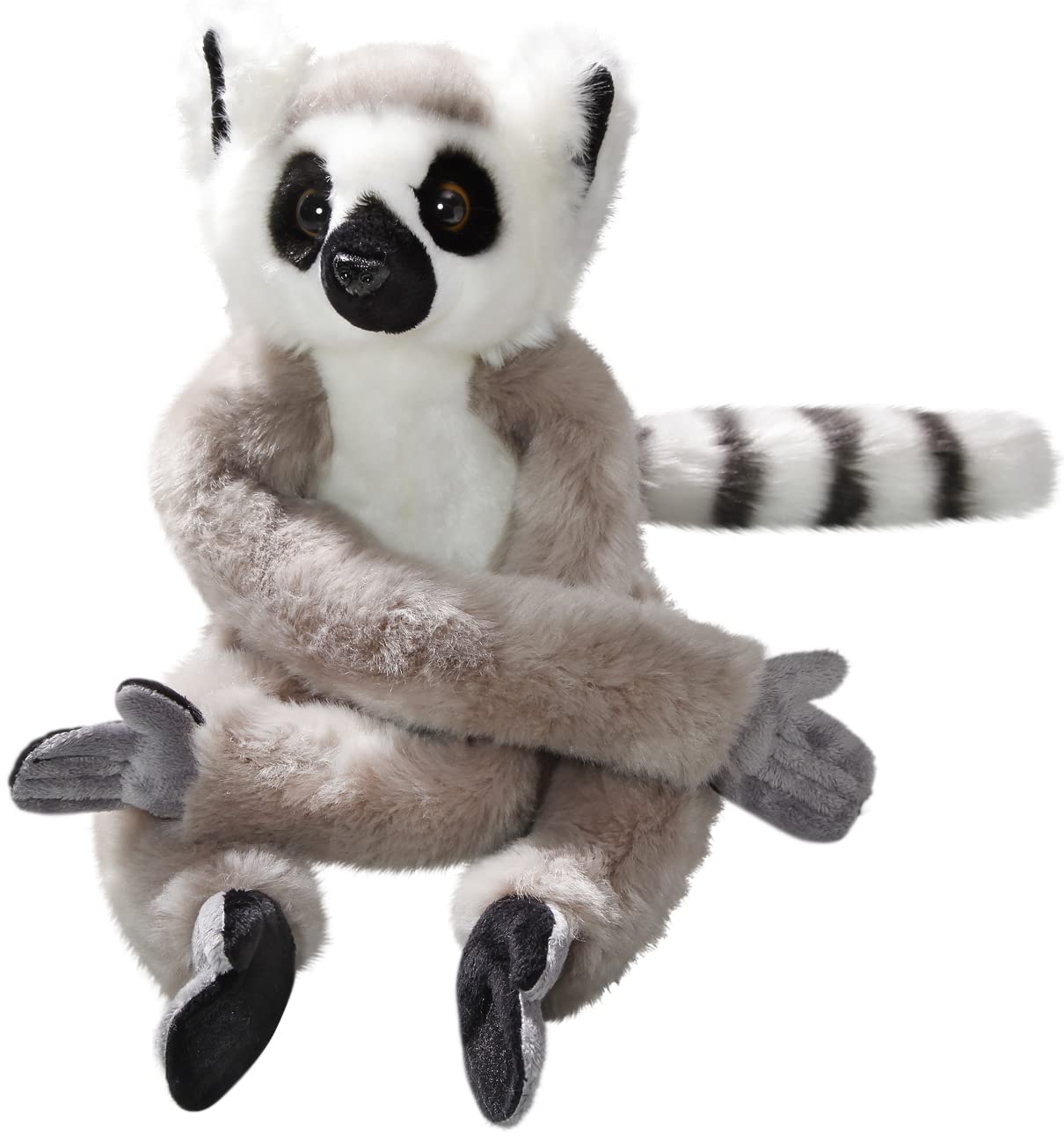 Carl Dick Katta, Lemur mit Klett an Hand und Fuß aus Plüsch ca. 22cm sitzend, ca. 53cm hängend 3488