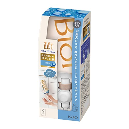 Biore U The Body Milky Lotion For Wet Body - 300ml - Unscented