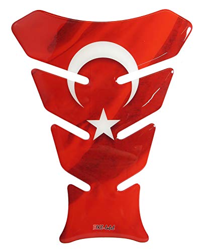 BIKE-label Tankpad 3D Türkei Motorrad Aufkleber Sticker 502460