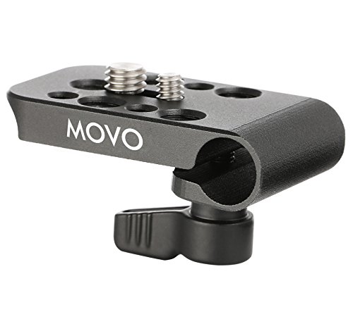 Movo cab1000 15 mm Modular Rod Clamp Adapter –-Kameras, Monitore, Blockflöten zu Rigs mit Es in vielen 1/10,2 cm & 3/20,3 cm in Frauen-Befestigungsgewinde