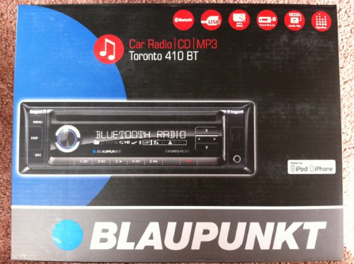 Blaupunkt Toronto 410 BT Autoradio (Bluetooth, USB 2.0, Front Aux-in, Apple iPod/iPhone Anschluss)