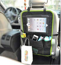 Auto Organizer Kindersitz für Mehrzwecktasche für iPad-Rückenlehne, grün