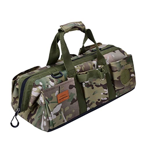 YIAGXIVG Multifunktions-Werkzeugtasche für den Außenbereich, robuste Werkzeugtasche, wasserdicht, Anti-All-Taschen, tragbare Camping-Tasche, Mc Camouflage