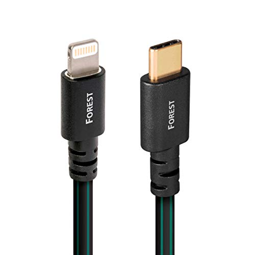 Audioquest Forest Lightning, Digitales USB Kabel, Lightning/USB C, 1.50m