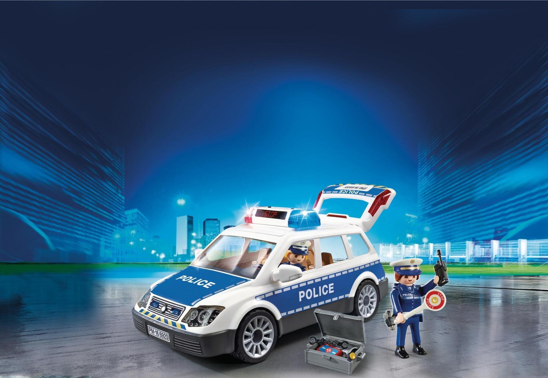 Playmobil Squad Car with Lights and Sound - Aktion/Abenteuer - Junge/Mädchen - 4 Jahr(e) - AAA - Mehrfarbig - Kunststoff (6920)