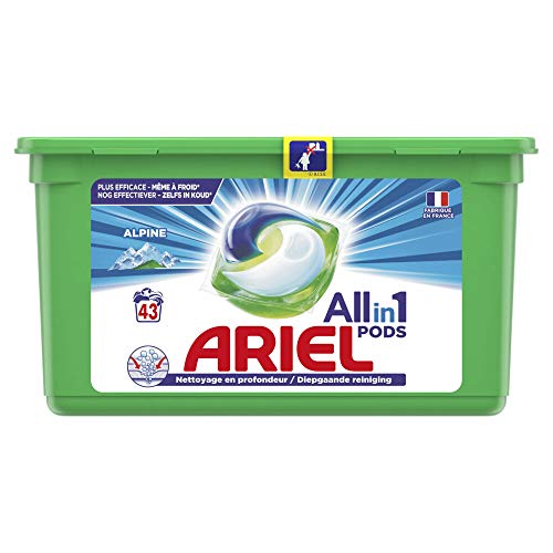 Ariel All-in-1 Pods Alpine Waschmittelkapseln 43 Stück