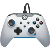 PDP Wired Controller Ion weiß for Xbox Series X|S, Gamepad, Wired Video Game Controller, Gaming Controller, Xbox One, Officially Licensed - Xbox Series X
